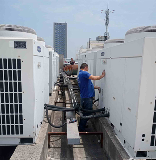 封开中央空调制热和不制冷系统维修方法